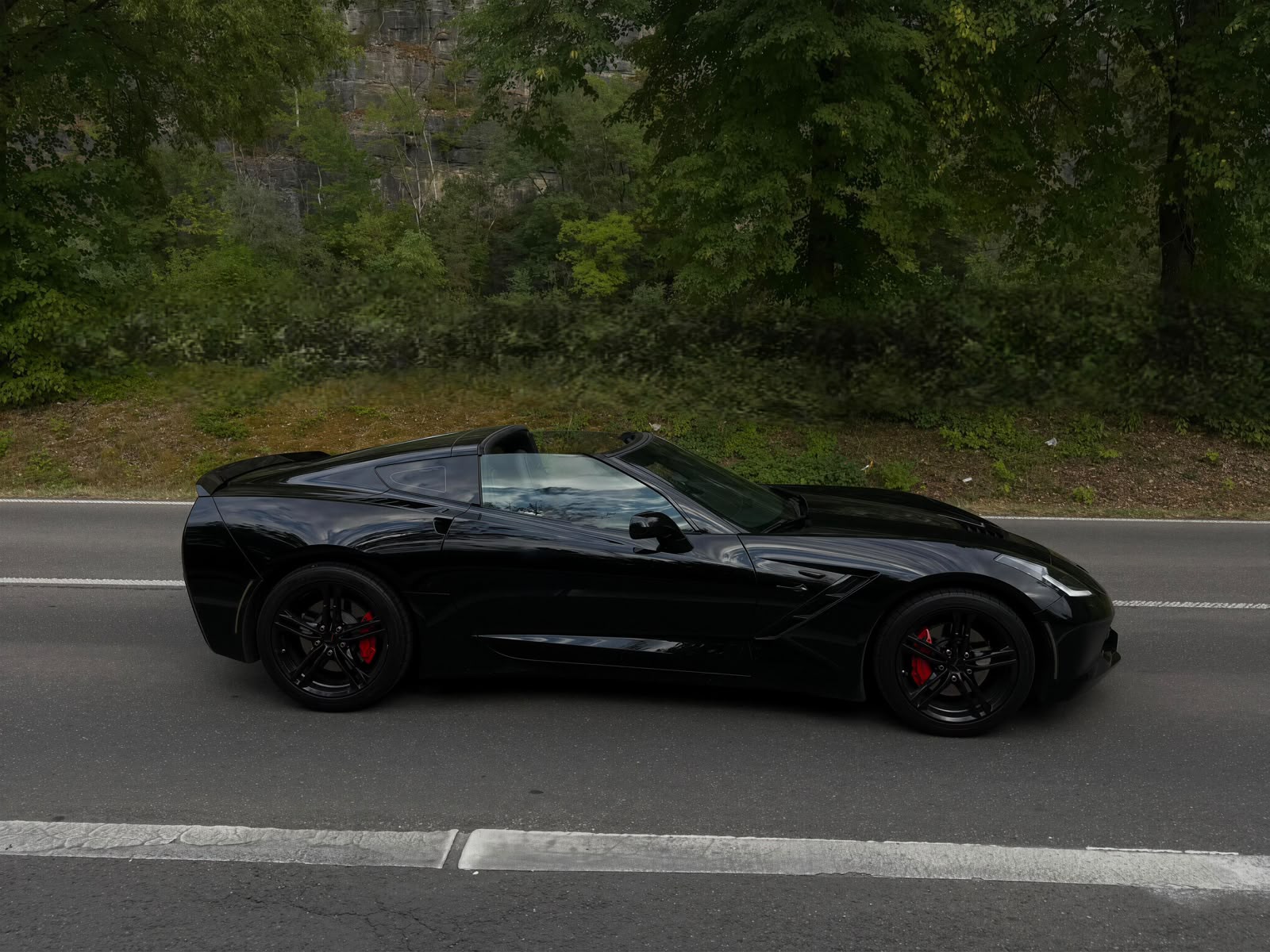 Corvette C7 Stingray Seitenansicht